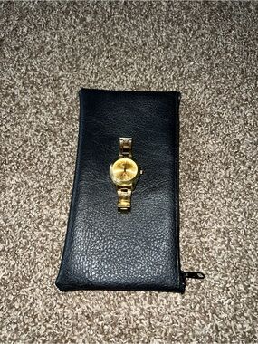 AIYSHI Vintage OG Gold Lab Diamond Stainless Steel Watch